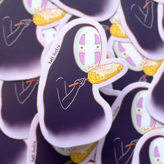 Vinyl Sticker "Sin Cara Elote"