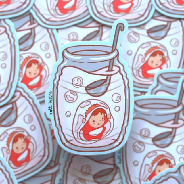 Vinyl Sticker "Ponyo Horchata"