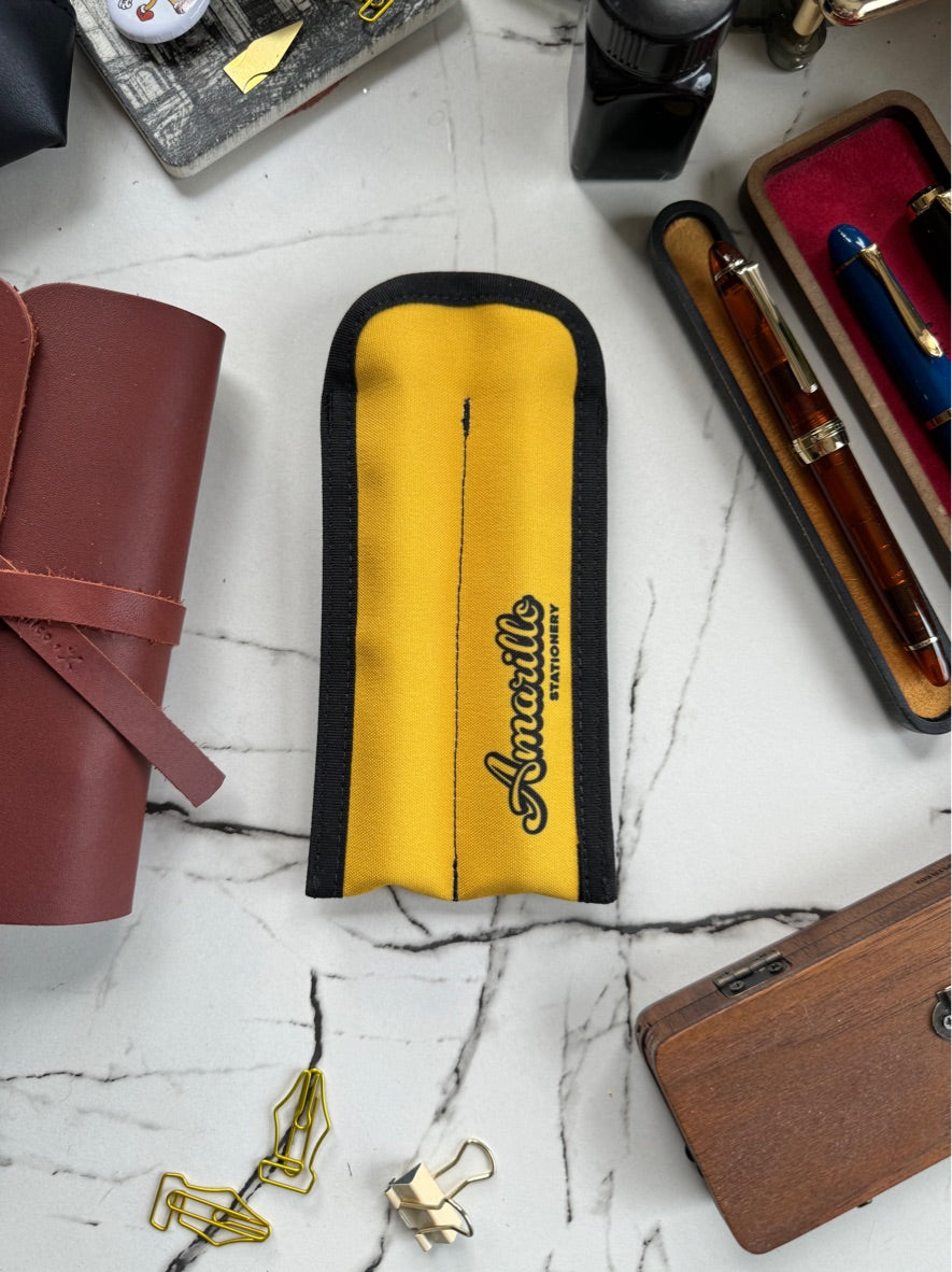 Amarillo Stationery Rickshaw 2-Pen Coozy