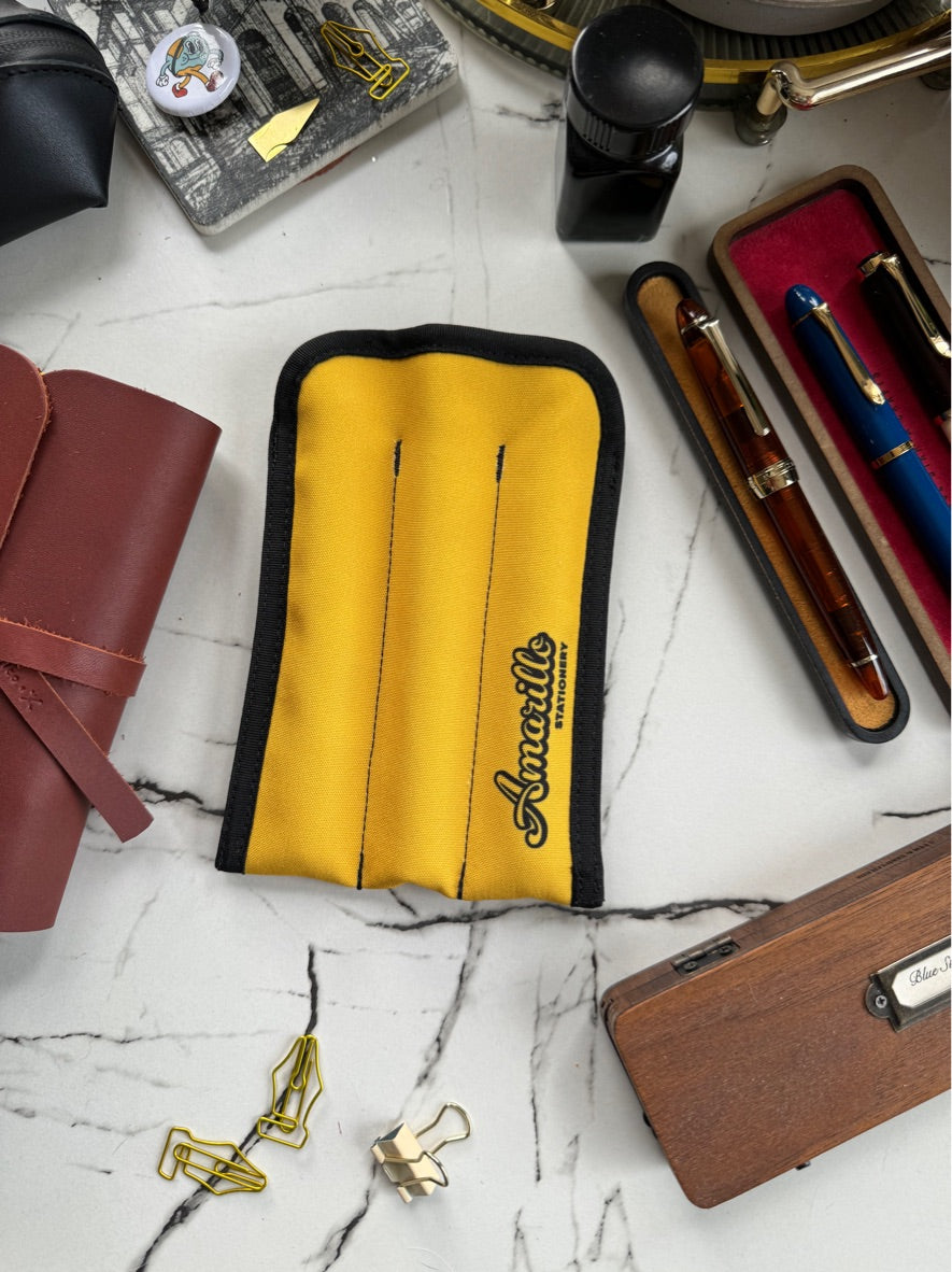 Amarillo Stationery Rickshaw 3-Pen Coozy