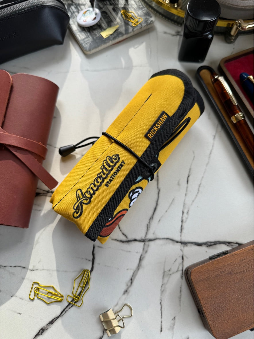 Amarillo Stationery Rickshaw 6-Pen Coozy Roll