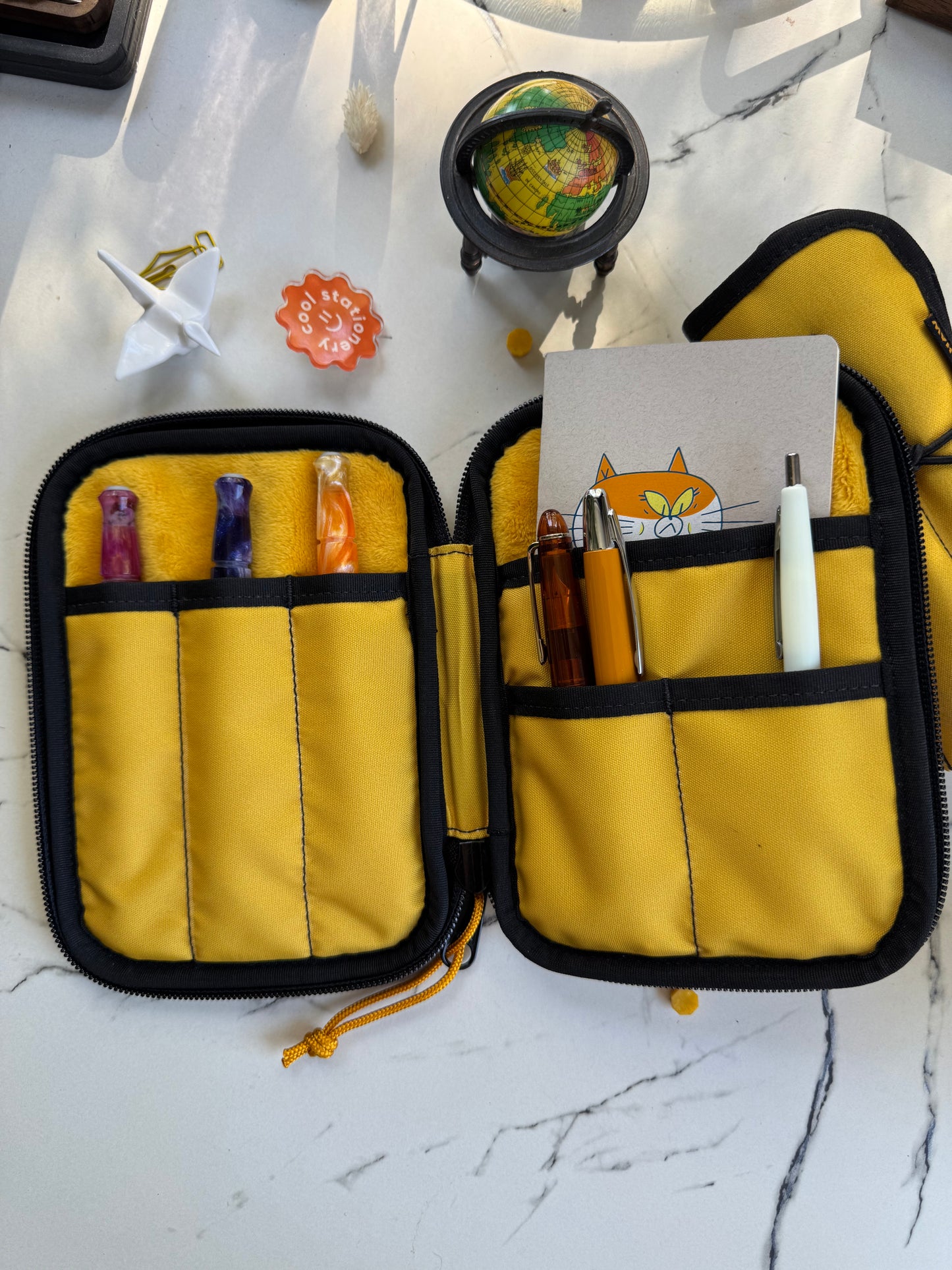 Amarillo Stationery Rickshaw Fillmore 3 Pen Case