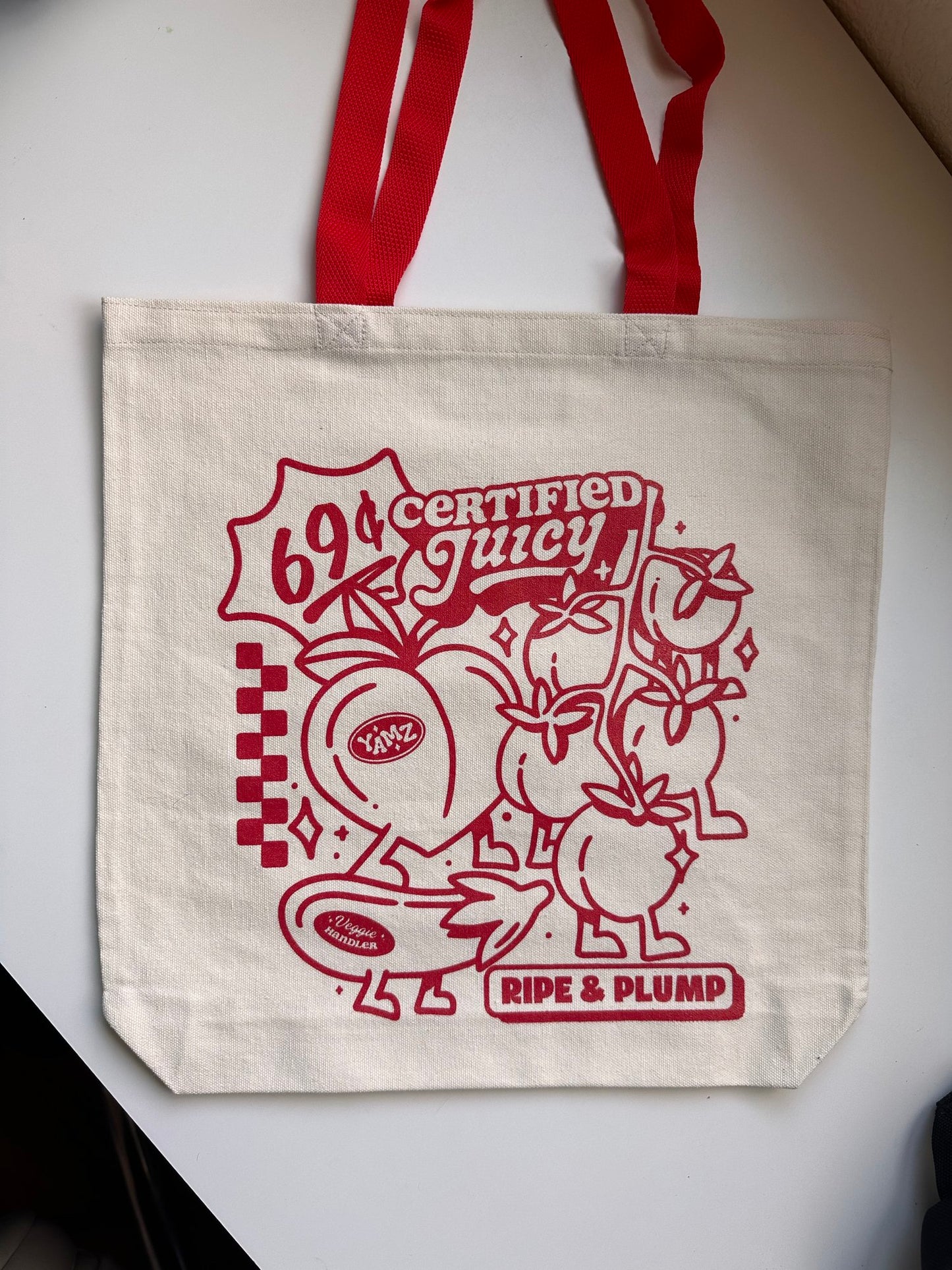 Certified Juicy Canvas Tote