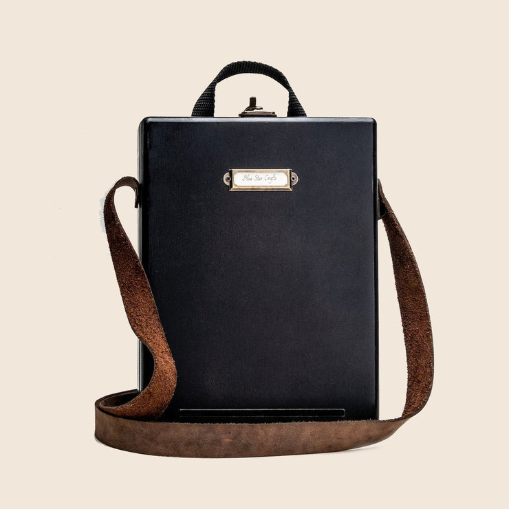 Boîte en bois de messager d'écrivain, nouveau sac à bandoulière de style chinois Boîte en bois de messager d'écrivain, nouveau sac à bandoulière de style chinois