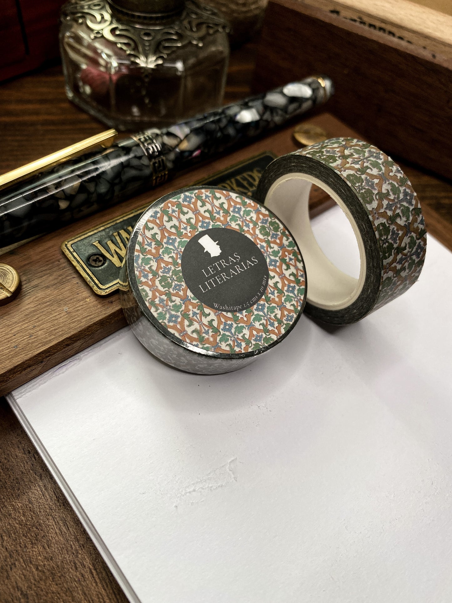 LL Washi Tape | Royal Green