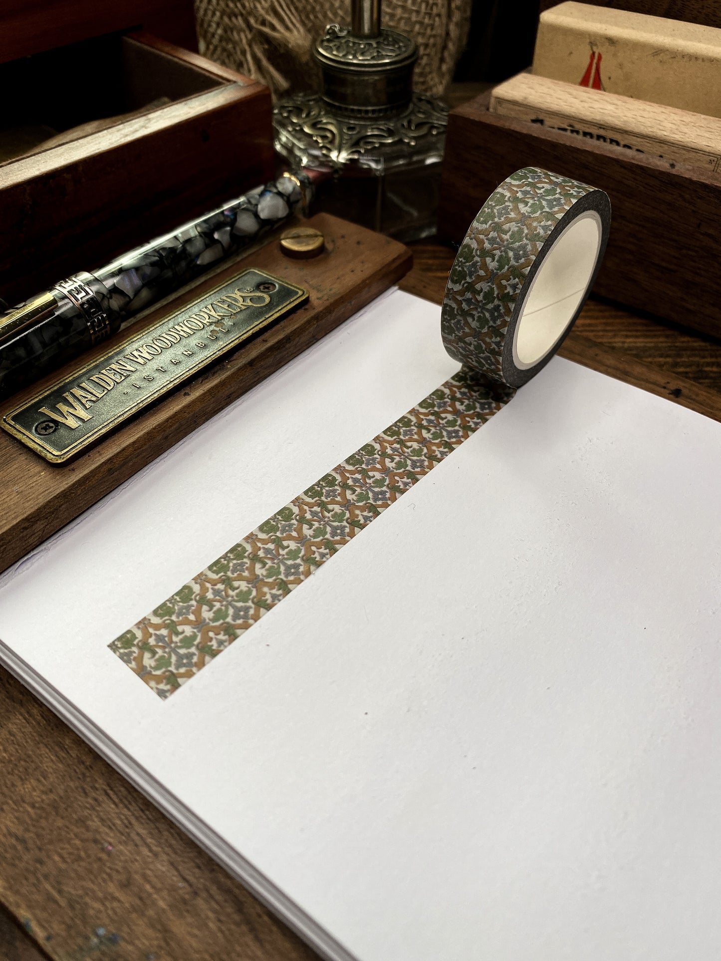 LL Washi Tape | Royal Green