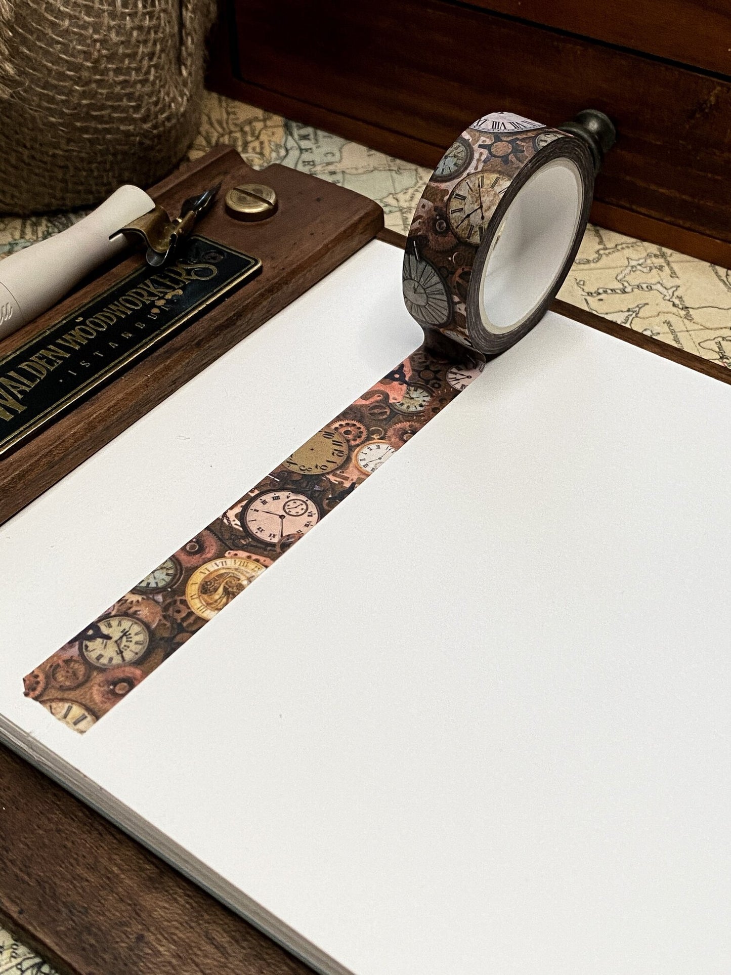 LL Washi Tape | Timing Clocks