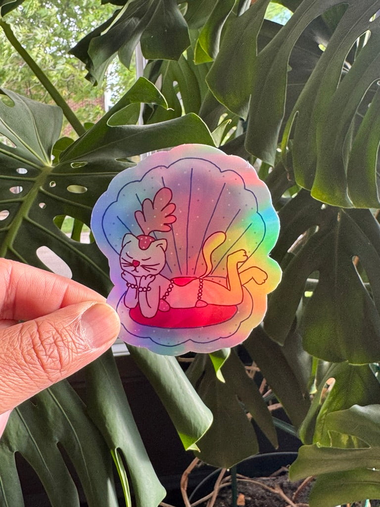 Holographic Sticker "La Perla"