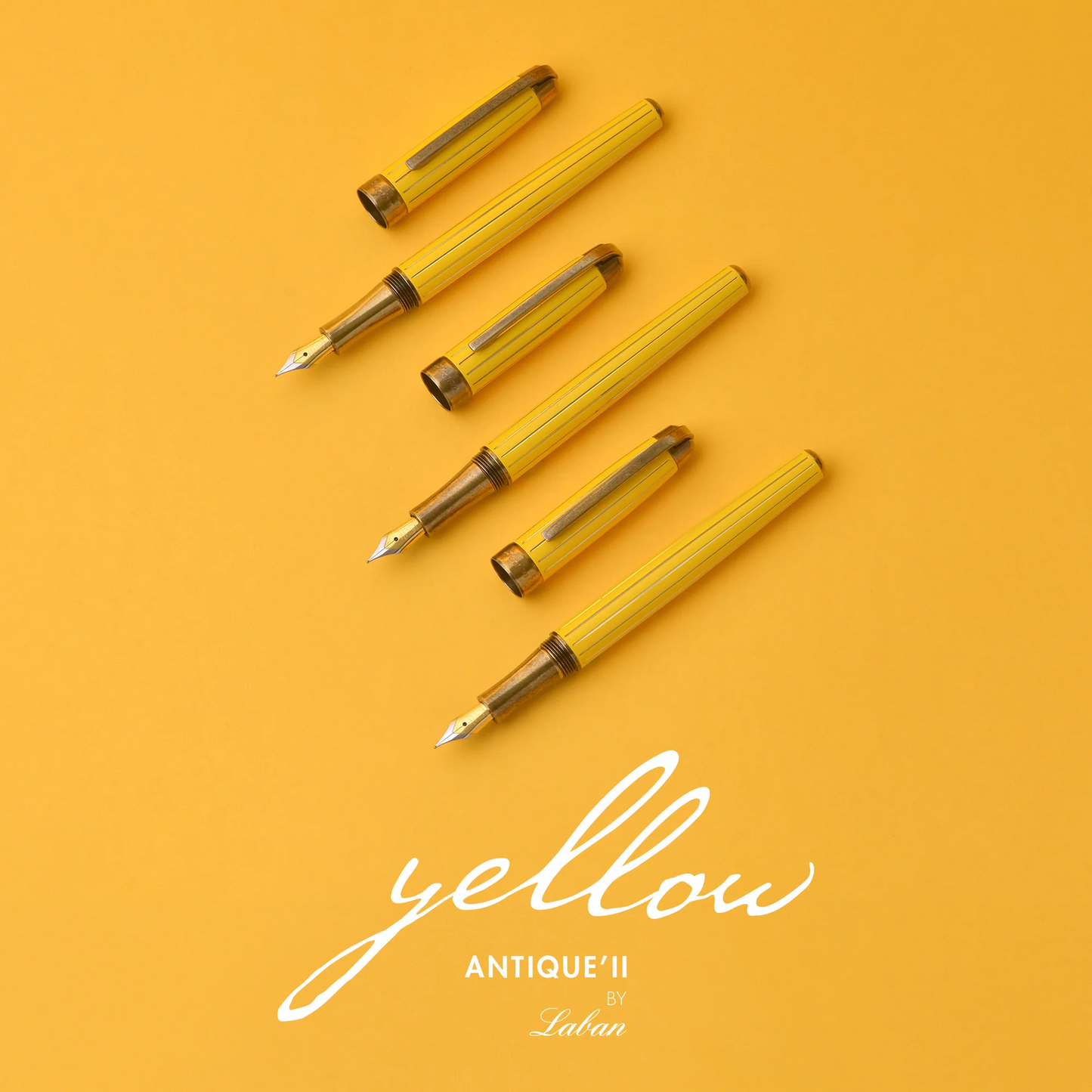 Laban Antique II Fountain Pen Yellow