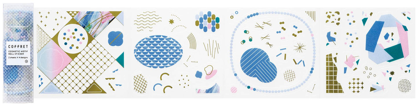 "COFFRET" ROLL Decoration Sticker