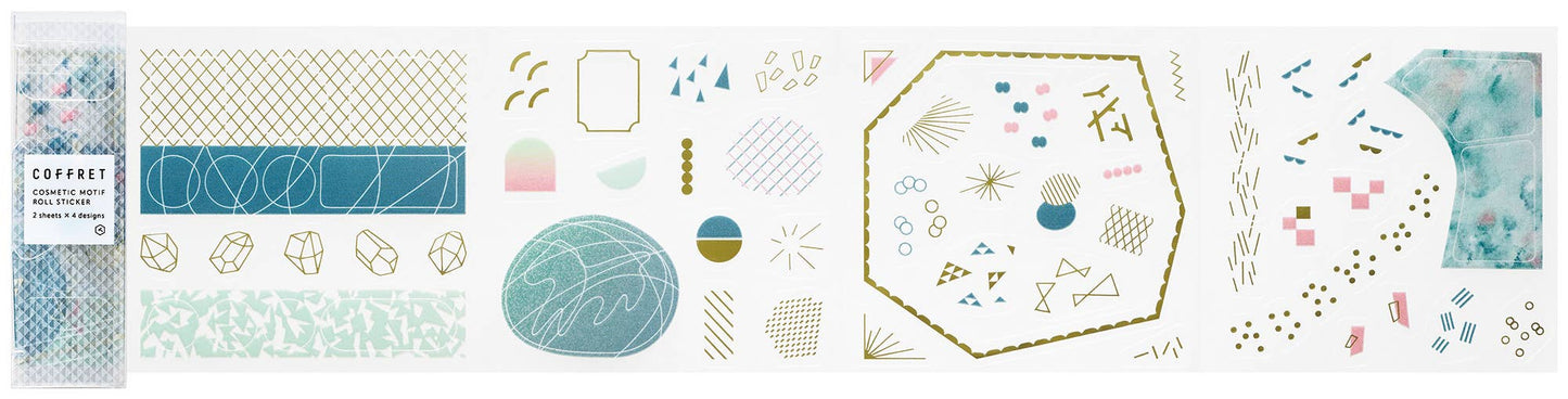 "COFFRET" ROLL Decoration Sticker