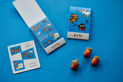 KITTA Portable Washi Decorative Tape -Stamp style-