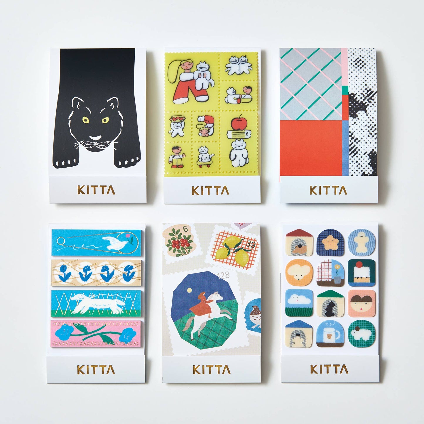 KITTA Portable Decorative Tape -Clear Small -