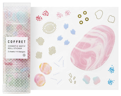 "COFFRET" ROLL Decoration Sticker