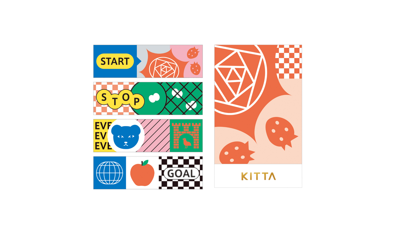 KITTA Portable Washi Decorative Tape -Special JABARA-