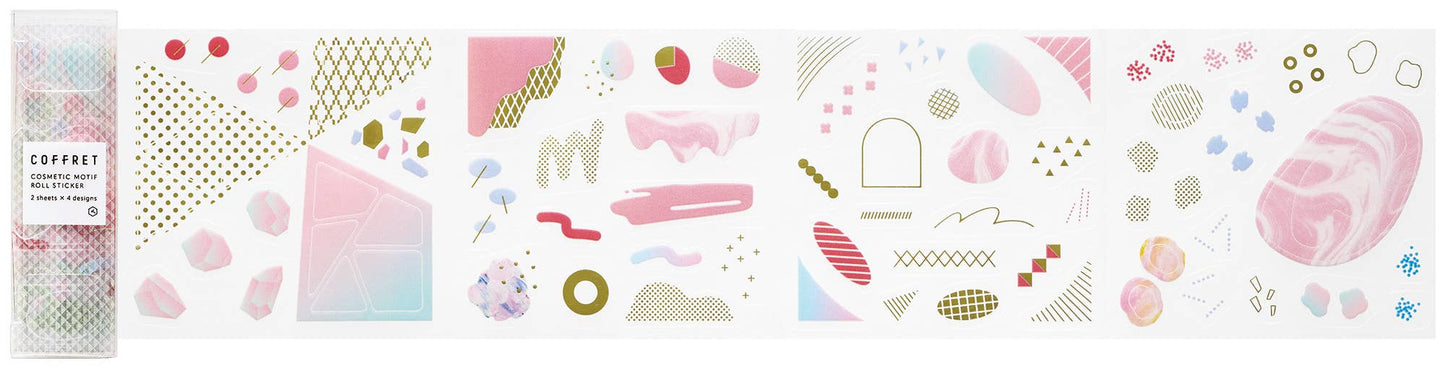 "COFFRET" ROLL Decoration Sticker
