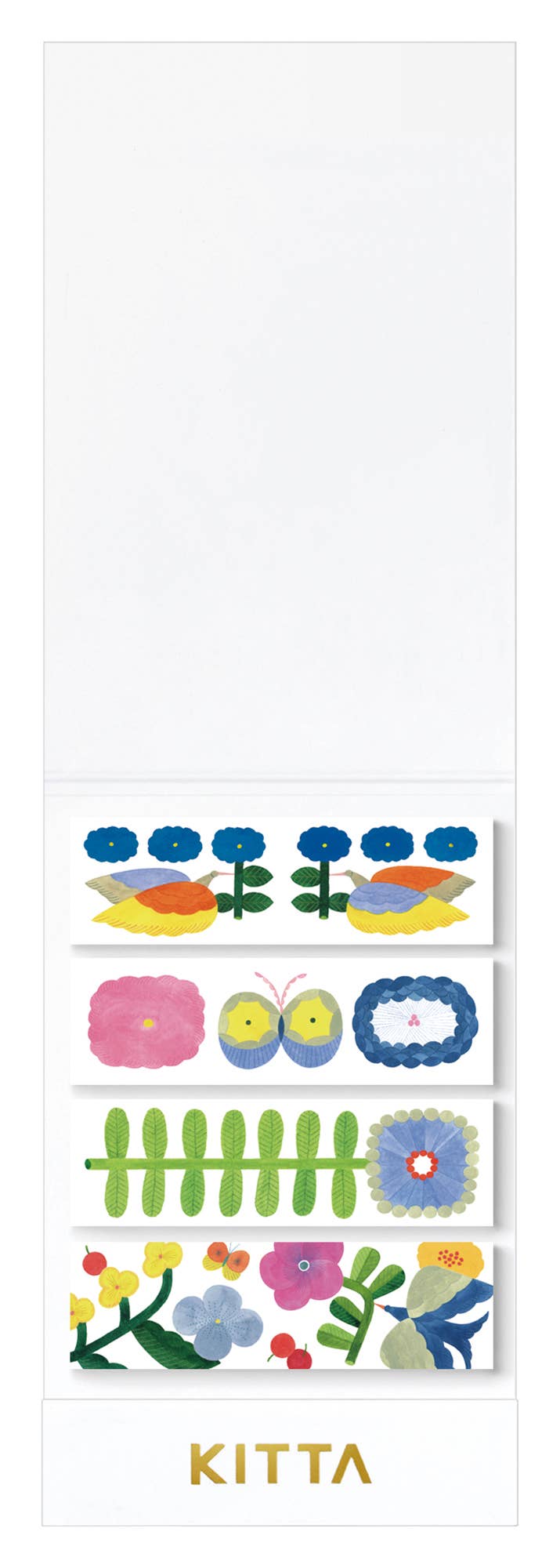KITTA Portable Washi Decorative Tape -Stamp style Clear -