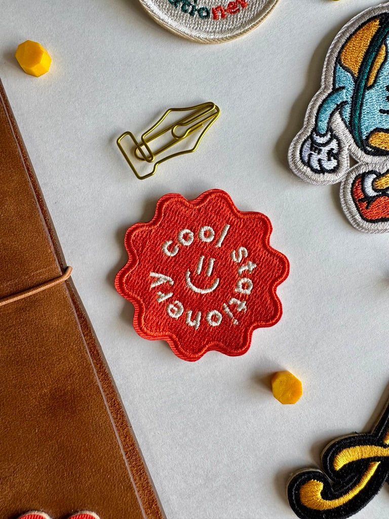 Amarillo Stationery Embroidered Badge Patches