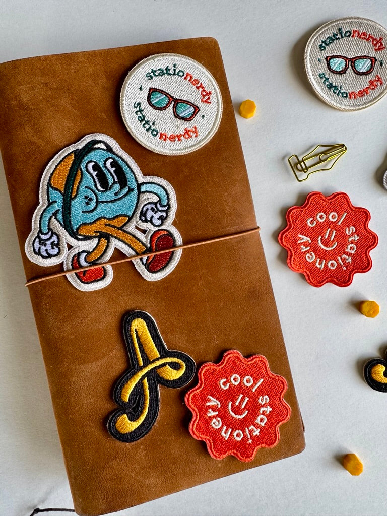 Amarillo Stationery Embroidered Badge Patches