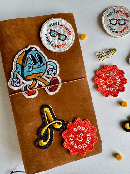 Amarillo Stationery Embroidered Badge Patches