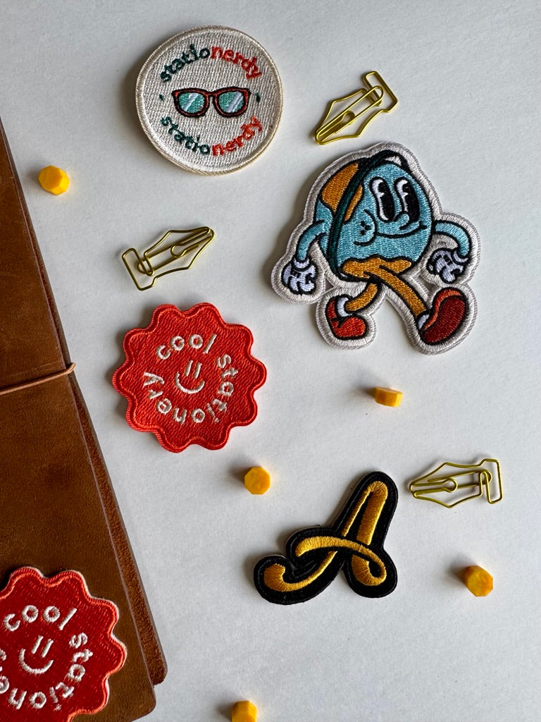 Amarillo Stationery Embroidered Badge Patches