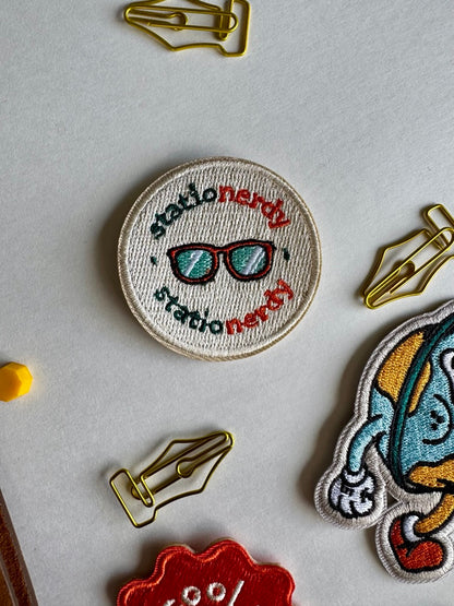 Amarillo Stationery Embroidered Badge Patches
