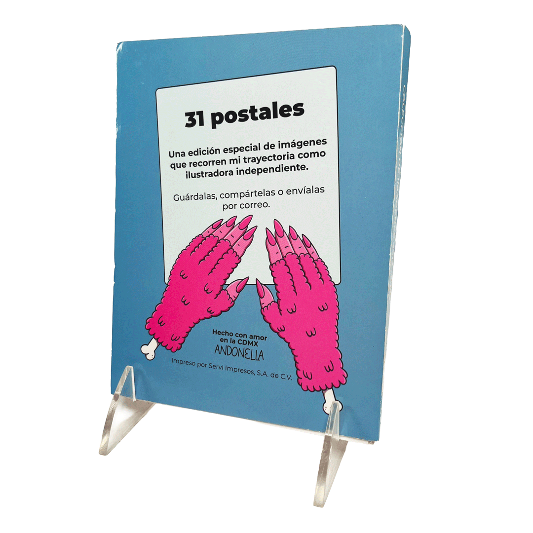 Andonella Postcard Book