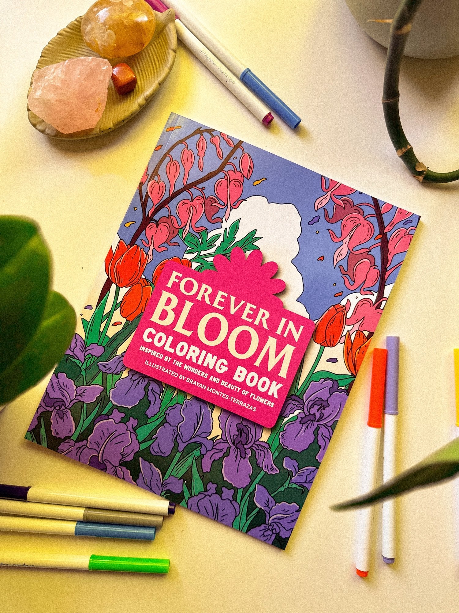 Bloom Book Forever in Bloom Coloring Book – Amarillo Stationery