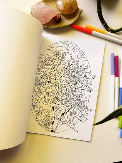 Forever in Bloom Coloring Book