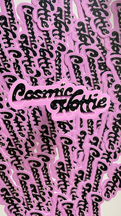 Cosmic Hottie Sticker