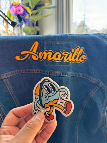 Amarillo Stationery Embroidered Patch