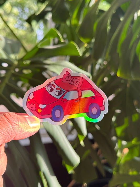 Holographic Sticker "Coqueta"