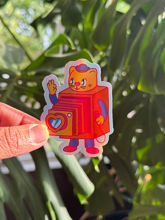 Holographic Sticker "Camara"