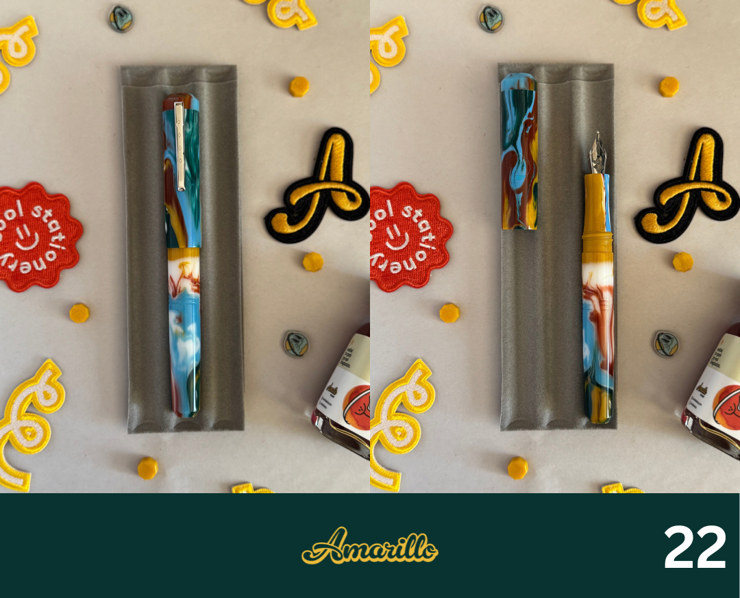 Franklin-Christoph x Amarillo Stationery Fountain Pen
