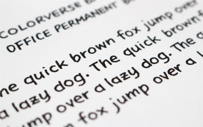 Colorverse Office Series - Permanent Black