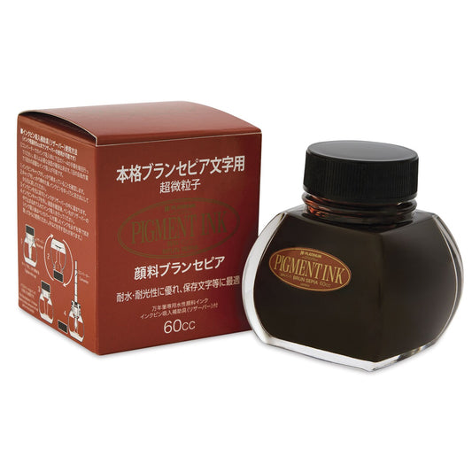 Platinum Brun Sepia Ink 60ml Bottle