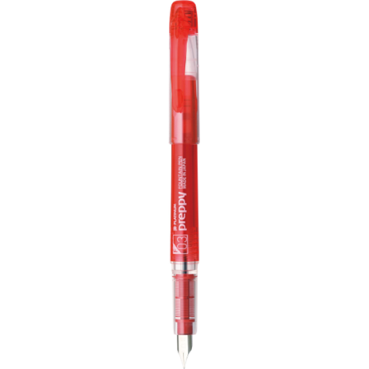 Platinum Preppy Fountain Pen - Red