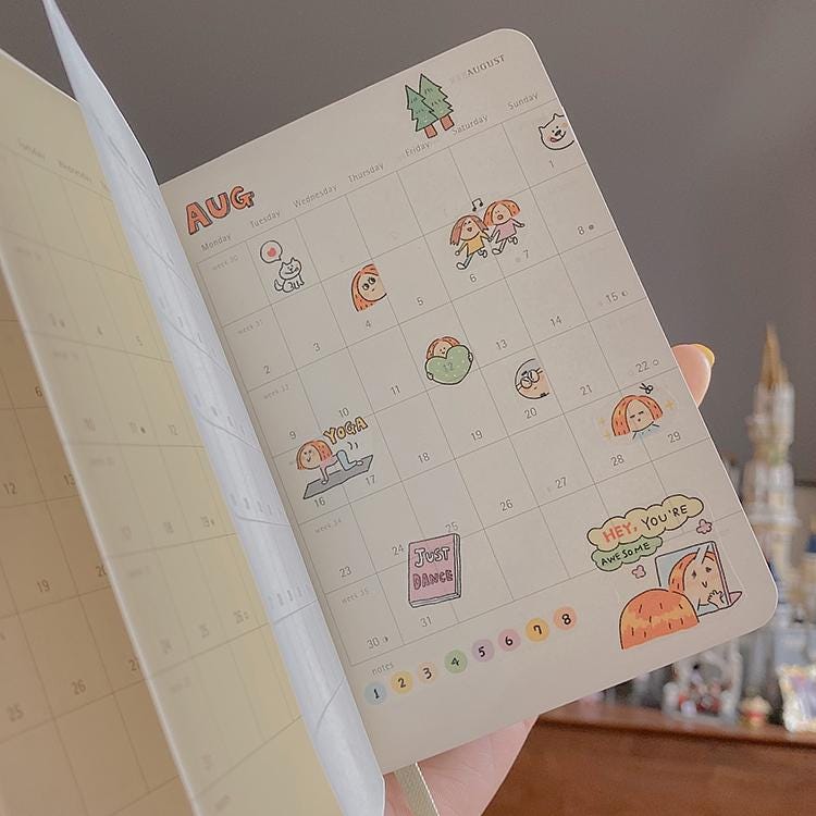RiN Studio Sketch Diary Washi Tape: Kawaii Journaling Tape