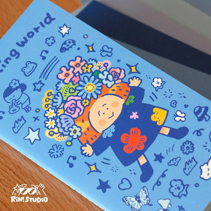 Traveler's Notebook Refill | Color Inner Pages TN Insert | RiN! Studio