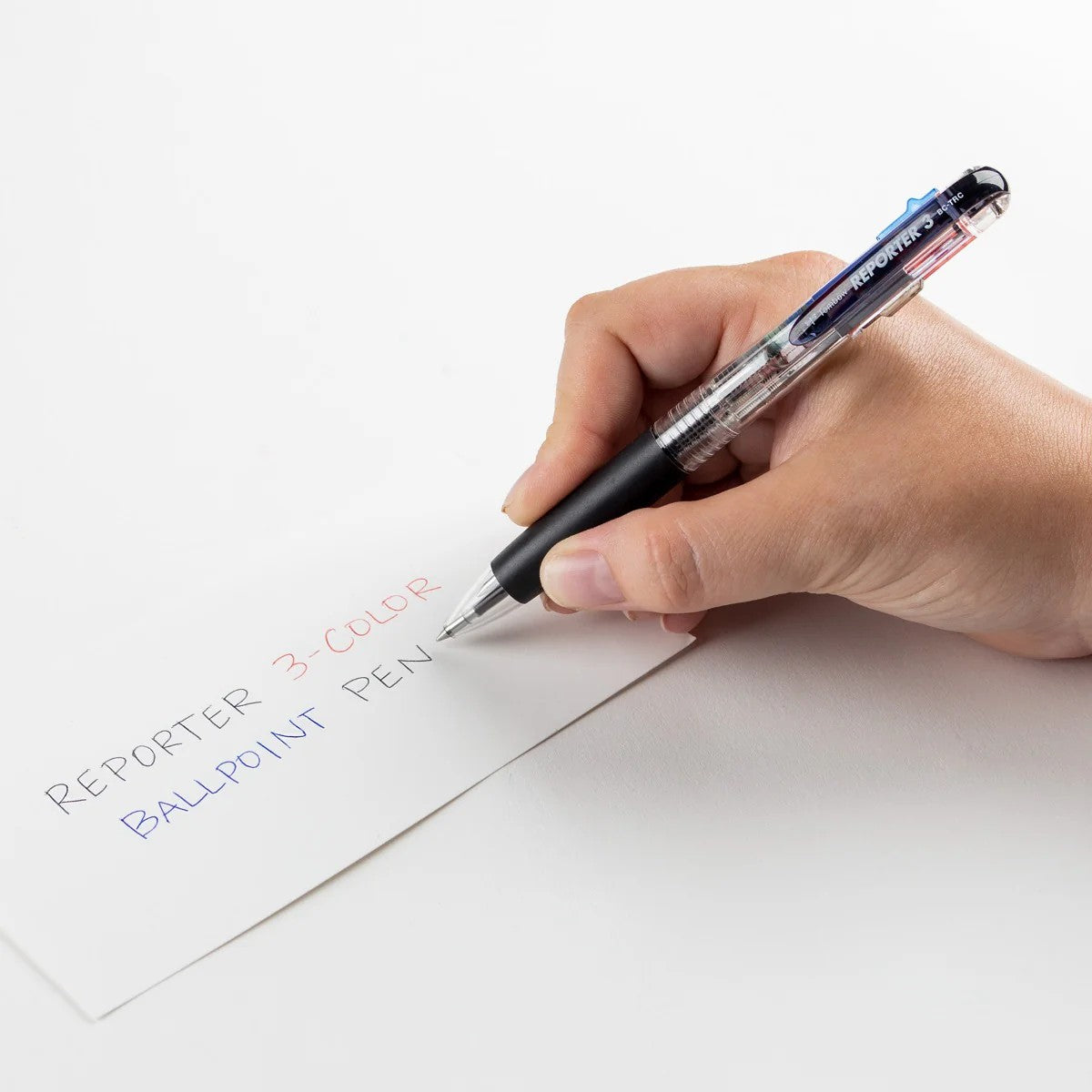 MONO Reporter 3-Color Retractable Ballpoint Pen