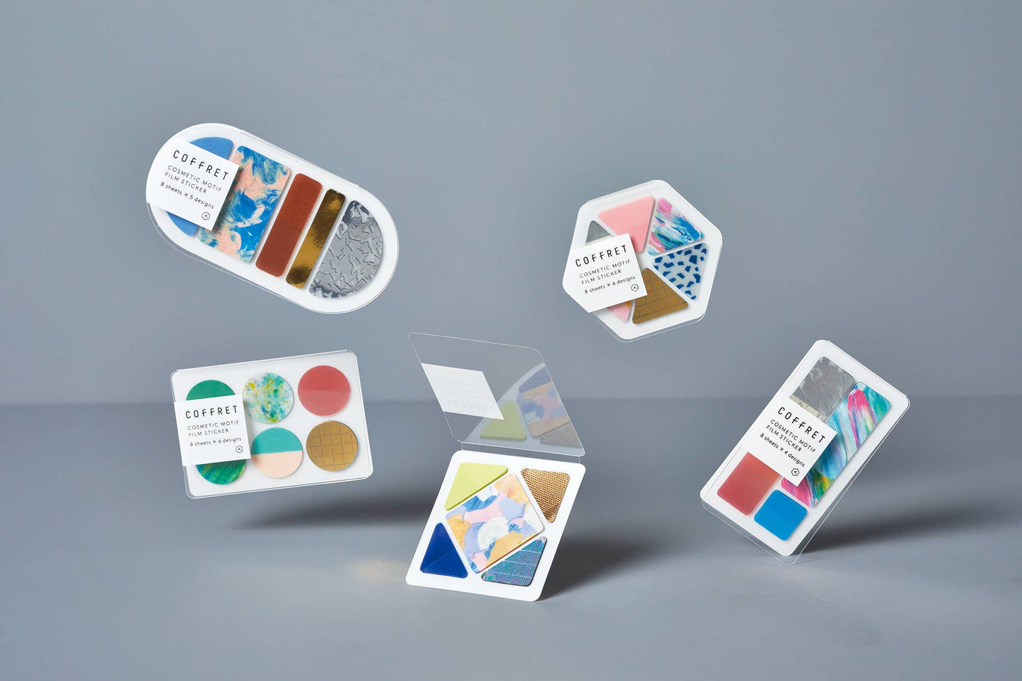 "COFFRET" ROUND Decoration Sticker