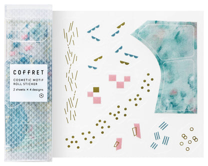 "COFFRET" ROLL Decoration Sticker