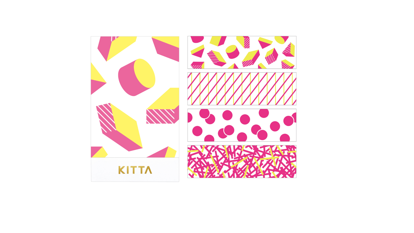 KITTA Portable Washi Decorative Tape -Basic-