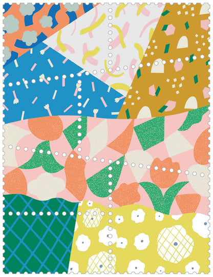 KITTA Portable Washi Decorative Tape -Stamp style-