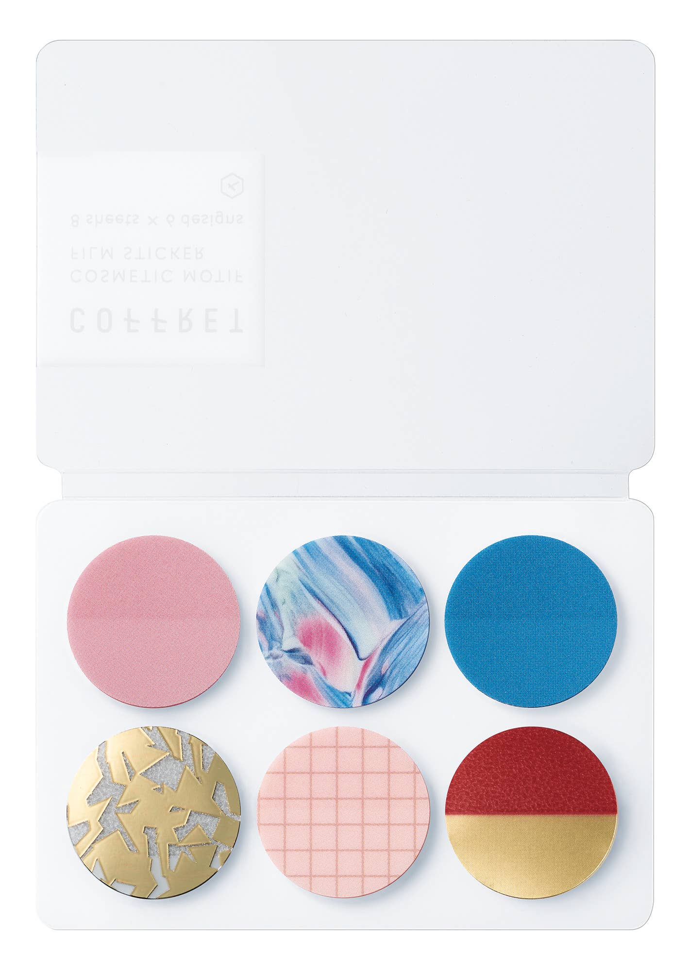 "COFFRET" CIRCLE Decoration Sticker