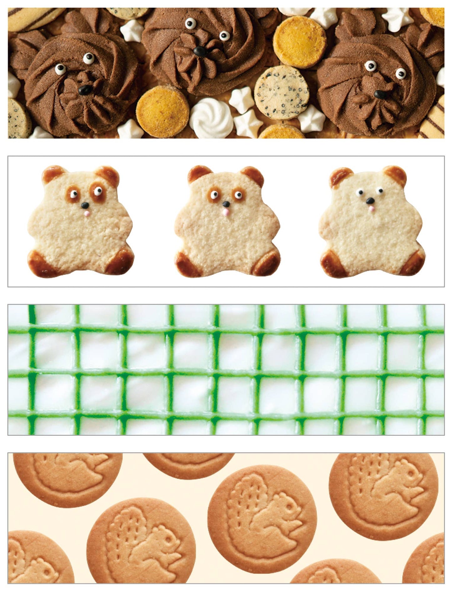 KITTA Portable Washi Decorative Tape -Stamp style Clear -