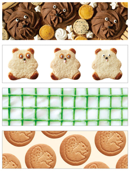 KITTA Portable Washi Decorative Tape -Stamp style Clear -