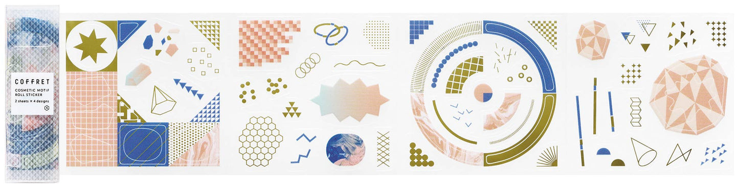 "COFFRET" ROLL Decoration Sticker